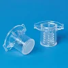 Insert unique 13 mm pour BRANDplates 24/6 puits, paroi lisse, membre PC, 0,4 µm x 48