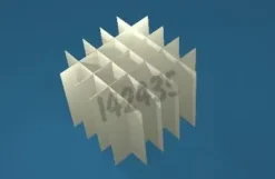 Insert 5 x 5 tubes 15 ml pour boîte dim 122 x 122 x 128 mm