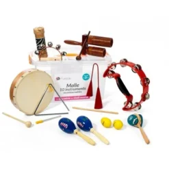 Instrument de musique - incontournable - Malle de 10 instruments