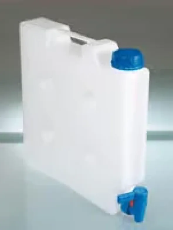Jerrican 5 l avec robinet compact 335 x 65 x 335 mm