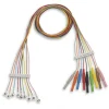Jeu d'électrodes EEG à coupelle 9 fils réutilisable L.80cm nourrisson-enfant - 1 sachet de 1 câble