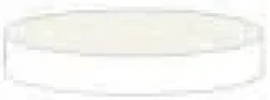 Joint N 20 silicone blanc /PTFE beige 45° 3 mm x 100