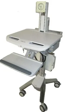 Kit chariot complet pour système ICU/CFM a utiliser avec ordinateur CPU PANEL ou CPU COMPACT Avec trolley CAR STAR,