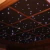 Kit ciel étoilé 6 dalles 60X60 cm panneau de plafond 60x60 cm - 22 mm - noir (x6)