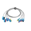 Kit de 4 brins ECG pour CAM 14 - terminaison à pinces - l'unité