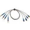 Kit de 4 brins ECG pour CAM 14 - terminaison bananes - l'unité