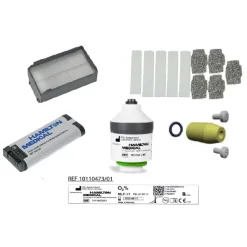 Kit de maintenance pour Hamilton T1, 6ème année {contient : filtre HEPA, cellule O2, filtre à poussière,