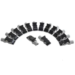 Kit de pinces adaptateur clip pour electrodes à languette - 1 boîte de 14 unités