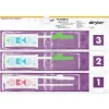 Kit de soins de bouche Q4 rinçage Corinz X - 1 carton de 20 unités
