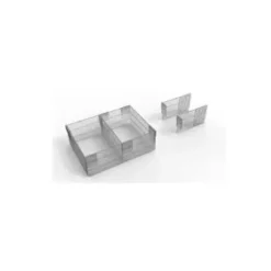 Kit de séparateurs de tiroirs hauteur 100 mm pour réfrigérateur banque de sang B401