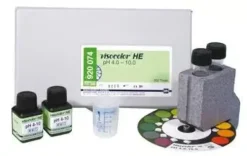 Kit de test à haute sensibilité VISOCOLOR ECO HE PH 4,0-10,0, 500 Test