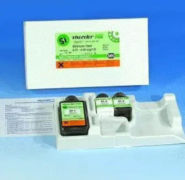 Kit de test à haute sensibilité VISOCOLOR HE Silice 0,01-0,30 mg/l 120 tests