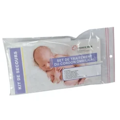 Kit de traitement du cordon ombilical à la naissance - l'unité
