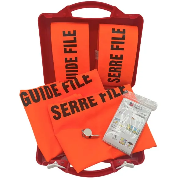Kit d évacuation serre-file - mallette de secours en polypropylène