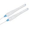 Kit pour fixation sclérale Scharioth, jeu de 2 pinces 25G, droite et courbe