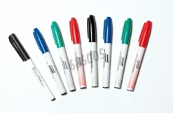 Lab marker bleu pointe fine