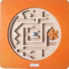 Labyrinthe tournant - 48 x 48 cm - bois - plaque d'activité
