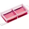 Lame 2 puits fond lamelle verre D 263 M Schott verre No 1,5H 170 µm 5 µm stérile x 15