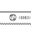 Lame réciproquante ZB 1,00 / 1,19 x 83 x 10 mm