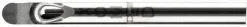 Lame résection intra turbinale - Ø 2,9 mm - l. 11 cm - lot de 5 - lame adulte pour chirurgie du cornet