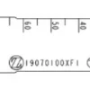 Lame sagittale 1,00 x 70 x 19 mm type Flat - stérile - longueur utile ajustable 60 - 80 mm