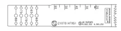 Lame sagittale 1,47 x 70 x 21 mm type GTS - stérile - longueur utile ajustable 60 - 80 mm
