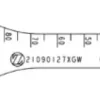 Lame sagittale 1,27 x 90 x 13/21 mm type GTS - stérile - longueur utile ajustable 80 - 100 mm