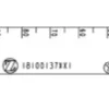 Lame sagittale 1,37 x 100 x 18 mm type Tiger - stérile - longueur utile ajustable 90 - 110 mm