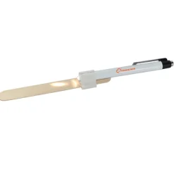 Lampe de diagnostic type stylo avec abaisse-langue - l'unité