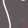 Lampe d'examen LID Carla LED (25°) L65 cm interrupteur sans contact x 1