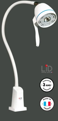 Lampe d'examen LID Diana halogène 50 W L65 cm interrupteur On/Off x 1
