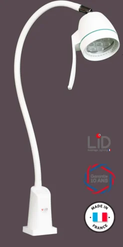 Lampe d'examen LID Hepta LED L65 cm interrupteur On/Off x 1