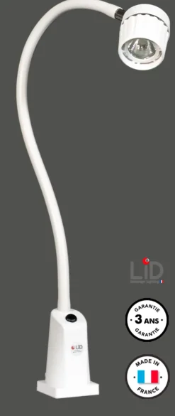 Lampe d'examen LID Tina halogène 20 W L65 cm interrupteur sans contact x 1
