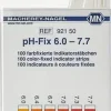 languette indicatrice pH-Fix pH 6,0-7,7, languette 6 x 85 mm x 100