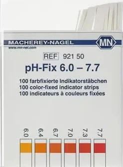 languette indicatrice pH-Fix pH 6,0-7,7, languette 6 x 85 mm x 100