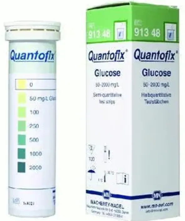 Languette QUANTOFIX Glucose, 6 x 95 mm x 100