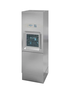 Lave-bassins TYPHOON 220V - l. 600 x prof. 600 x haut.1840 - porte coulissante automatique avec cellule photoélectrique -