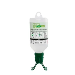 Lave-oeil avec double oeillère Plum - 500 ml - solution saline stérile NaCl 0,9 %