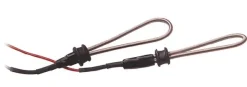 ÉLECTRODE-ANNEAU DIGITAL-CABLE 1M, 2 FICHES 1,5MM TP 1/PK