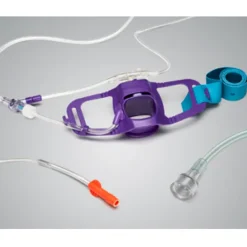 Ligne d échantillonnage calebouche Microstream Advance adulte-intermédiaire connect femel tub O2 long - 1 bte de 25
