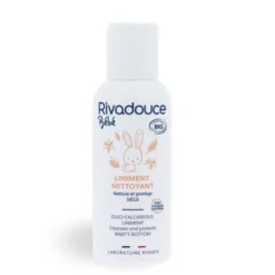 Liniment nettoyant Rivadouce certifié bio flacon 75ml - 1 carton de 28 unités