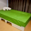 Lit à eau Deluxe - contour en mousse de 25 cm - sans socle et sans stabilisateur - dim. 140 x 250 x 25 cm