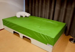 Lit à eau Deluxe - contour en mousse de 25 cm - sans socle et sans stabilisateur - dim. 140 x 250 x 25 cm