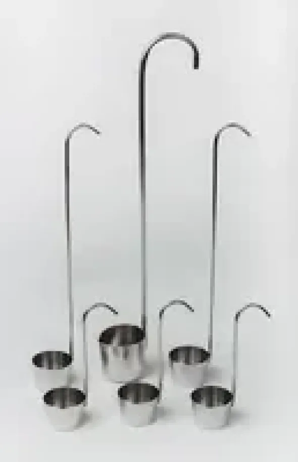 Louche d échantillonnage acier inoxydable longueur 300 mm avec anse 10 ml