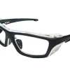 Lunettes anti-x RAZER eq plomb 0,75mm frontal - noir - anti-buée et eq plomb 0,50mm latéral