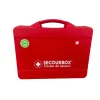 Mallette de secours rigide équipée - PPMS - 50 personnes - rouge