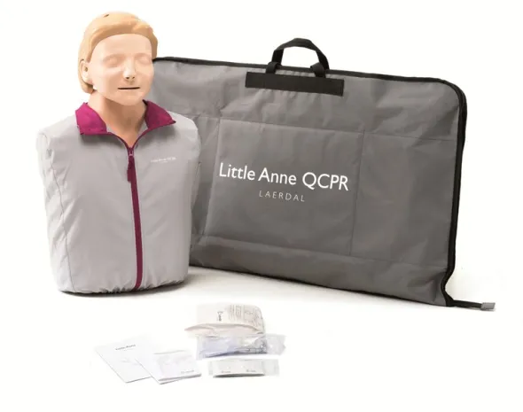 Mannequin de répétition Little Anne adulte QCPR tronc - peau claire