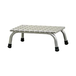 Marchepied amagnétique aluminium - 1 marche h. 20 cm
