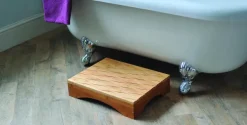 Marchepied Bamberry - dimension 45 x 35 x 10 cm - bambou naturel
