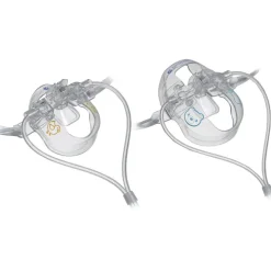 Masque Cap-ONE [YG-232T], enfant, patient non intubé, pour kit de capteur de CO2 {P910A/D}, lot de 10